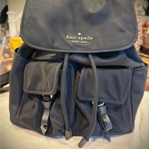 Kate Spade Black Interior Backpack